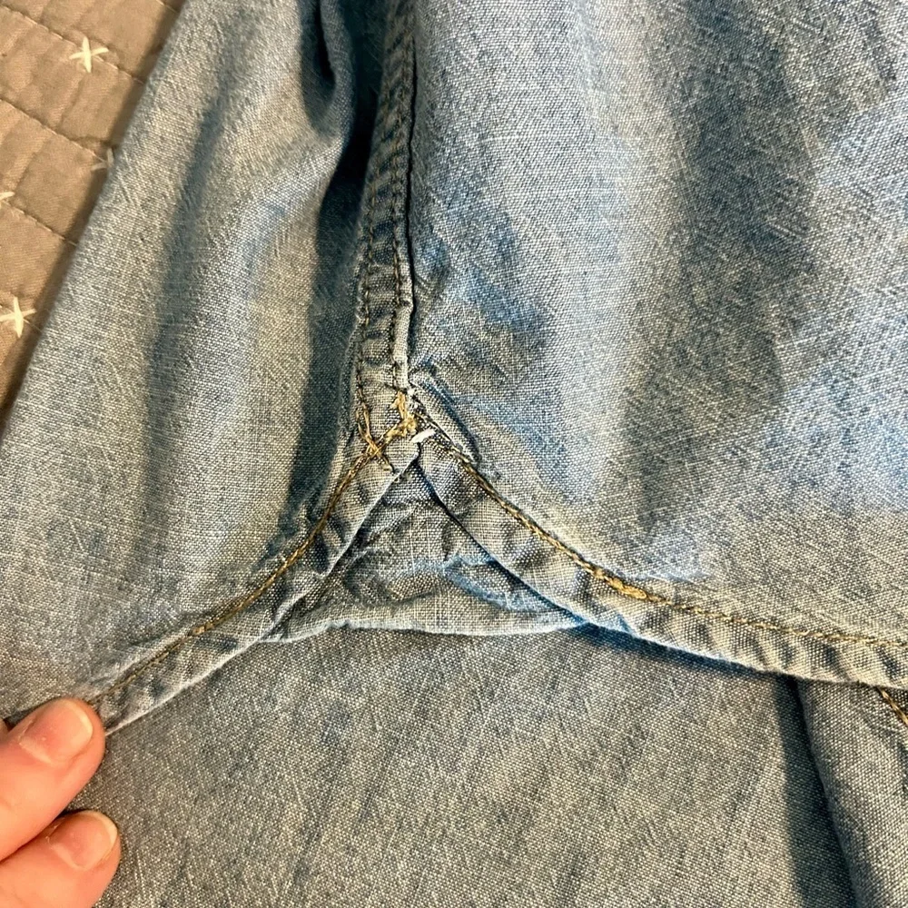 (Bundle 2 for $20) GAP Boys Classic Denim Shirt Size L